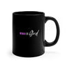 Breathe, Sip, Surrender: "Seriously, Just Pray" 15oz Black Mug