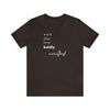 Embrace Life's Journey: "Work, Play, Love Boldly with God" T-Shirt