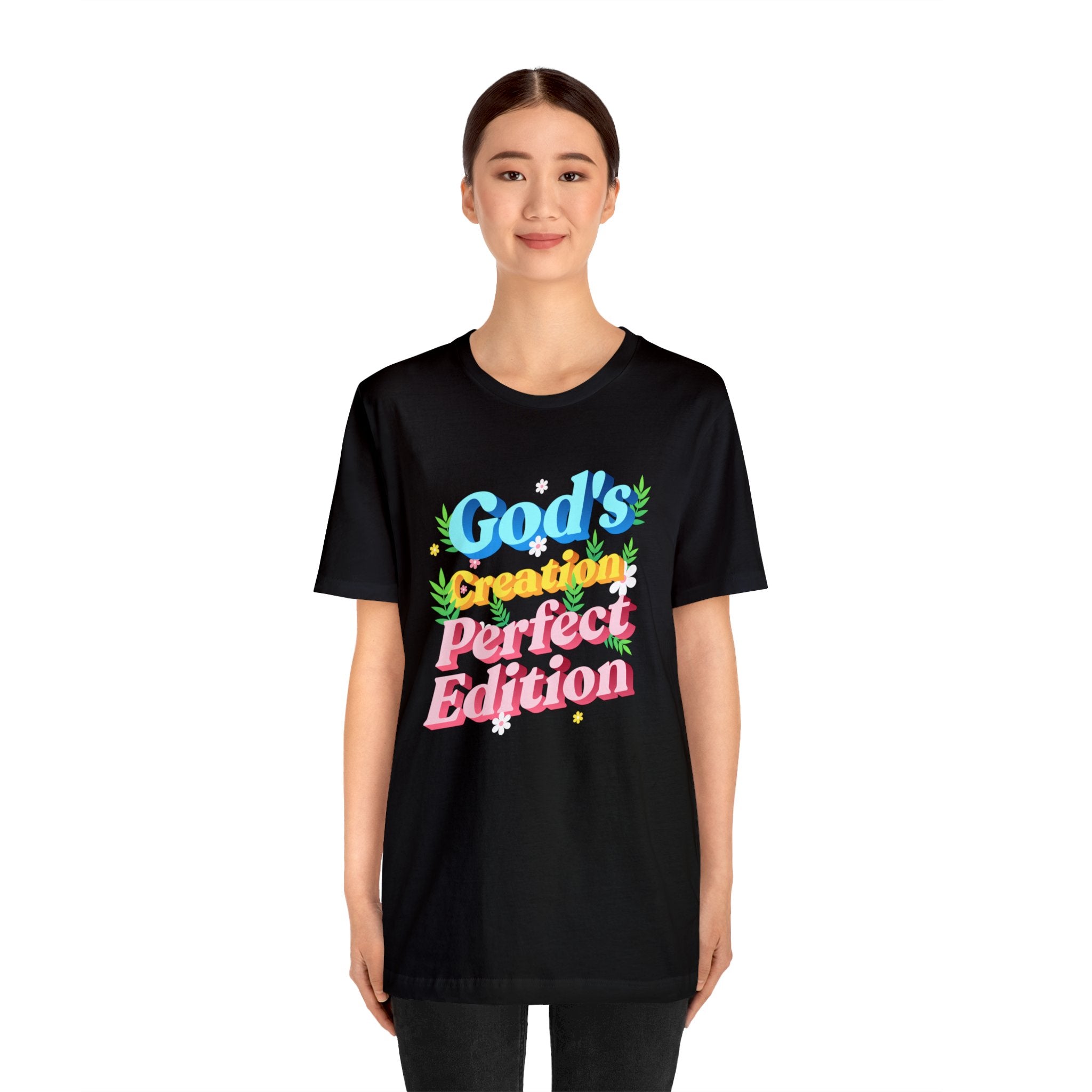 Gods Creation - Perfect Edition - Unisex Jersey Short Sleeve Tee - Image 9