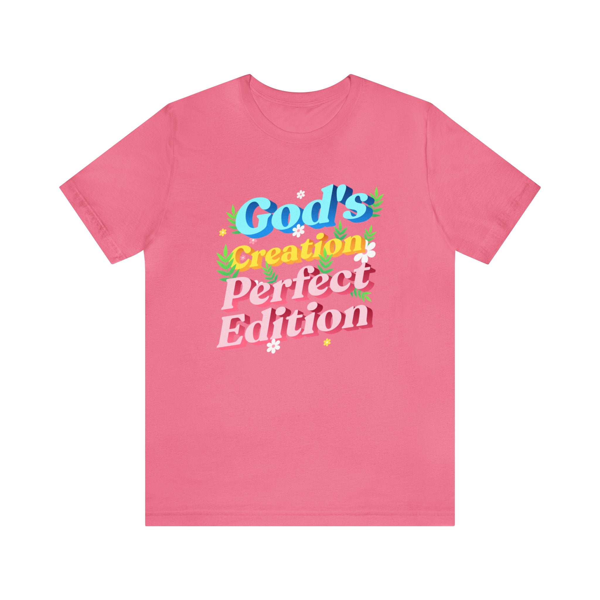 Gods Creation - Perfect Edition - Unisex Jersey Short Sleeve Tee - Image 4