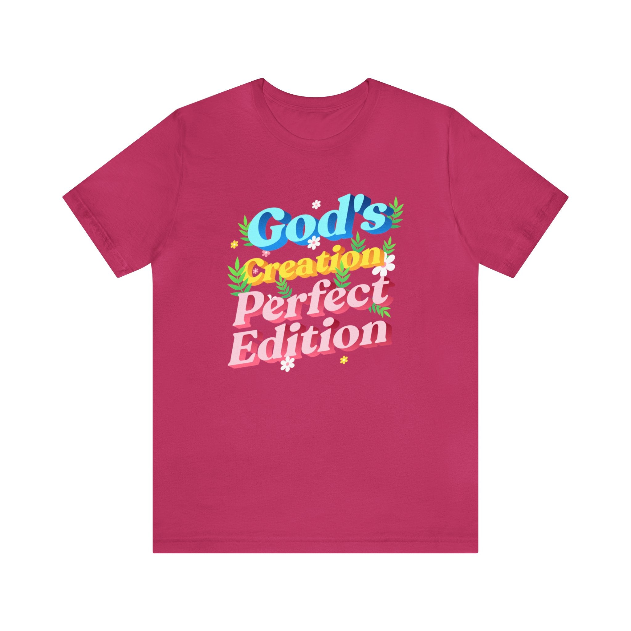 Gods Creation - Perfect Edition - Unisex Jersey Short Sleeve Tee